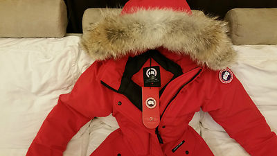 Parka Jacket In Sunfire Red 